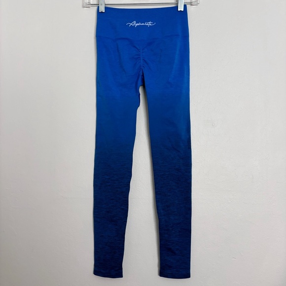 Alphalete Amplify Leggings in Moonlight Ombre Size Small Seamless Booty Scrunch - Picture 6 of 13